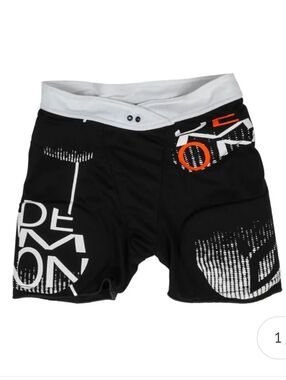 Demon Flexforce X D3O Women’s Padded Impact Shorts Size L Black Snow Skate Bike